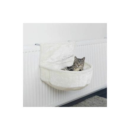 Trixie Cuddly Bag for Radiator - kuckó radiátorra (fehér) macskák részére (45x13x33cm)