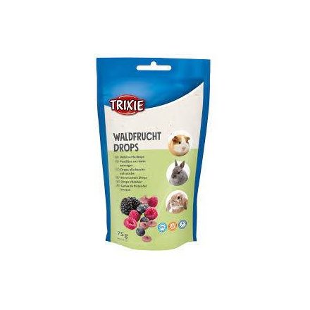 Trixie Wild Berry Drops - jutalomfalat (erdei gyümölcs) rágcsálók részére (75g)