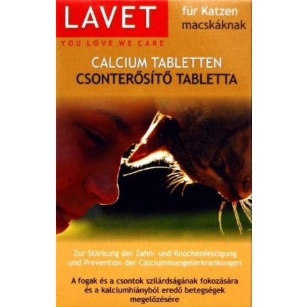 LAVET CICA KALCIUM CSONTERŐSÍTŐ - vitamin