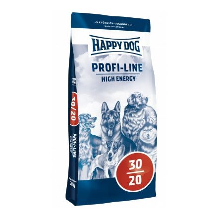 HAPPY DOG Profi 30/20 High Energy  kutyatáp (20kg)