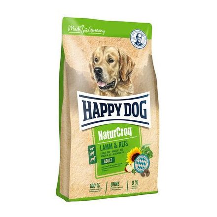 Happy Dog Natur Croq Bárány&Reis kutyatáp 15kg