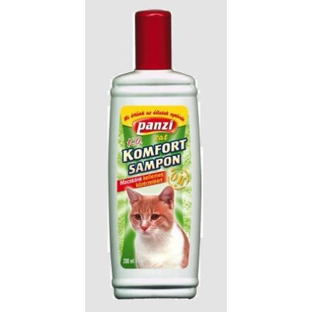 Panzi Sampon- Komfort - macskák részére (200ml) 