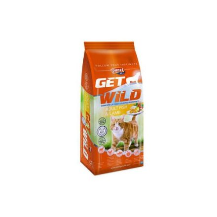 Panzi GetWild Cat  Adult Fish&Lamb (15kg)