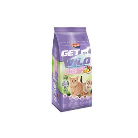 Panzi GetWild Cat  Junior Fish&Lamb  (15kg)