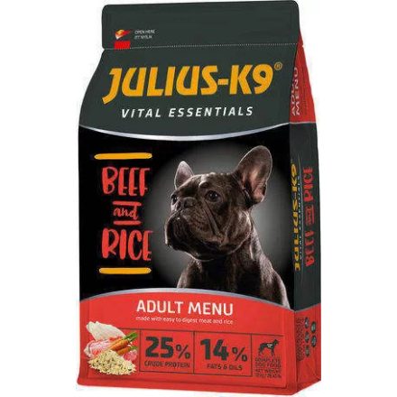 JULIUS K-9 HighPremium (3kg) ADULT Excellence Beef&Rice