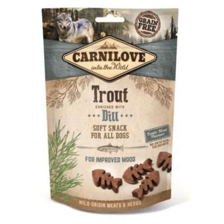 Carnilove Dog Semi Moist Snack Trout with dill - Pisztráng kaporral (200g)