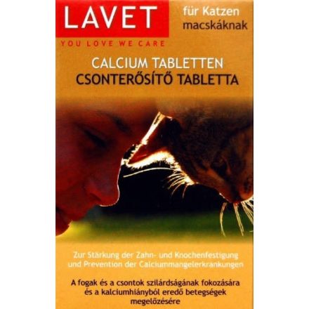 LAVET CICA KALCIUM CSONTERŐSÍTŐ - vitamin