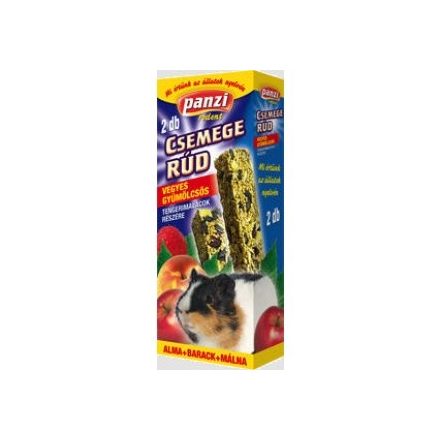 Panzi Csemege Rúd - tengerimalacok részére , vegyes gyümölcsös (2db)