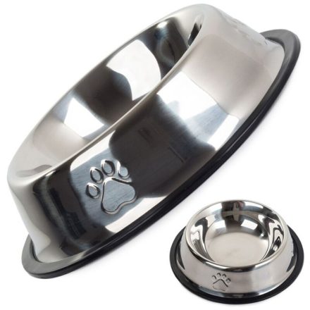 Kutyatál lábnyomos talpas (18cm)