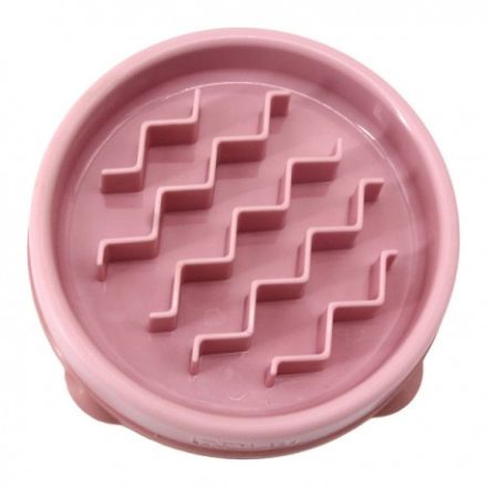 Fun Feeder Slo Bowl (S)  pink