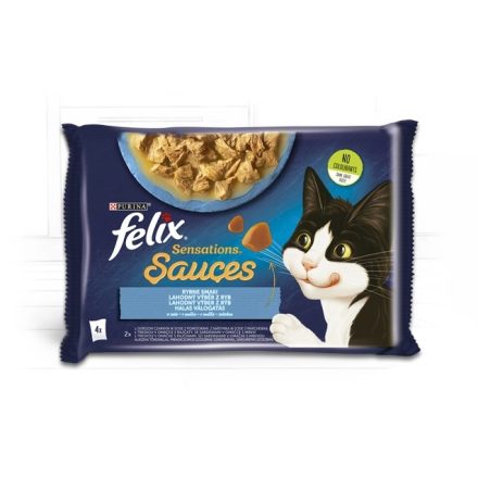Felix Sensations Sauces - halas válogatás (4x85g)