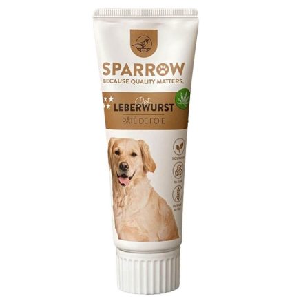 Sparrow Dog Pet Snack - Májkrém CBD-vel (75 g)