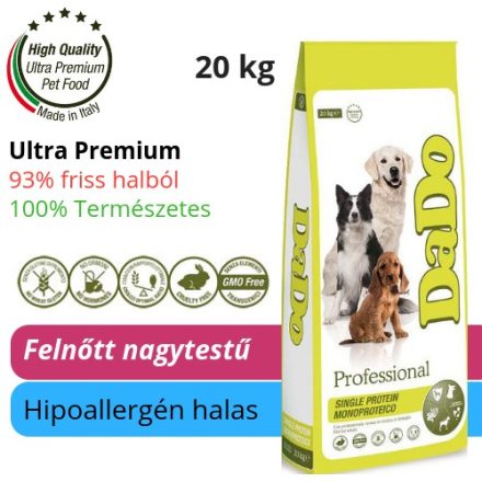 Dado Adult Large Breed Fish&Rice kutyatáp 20kg