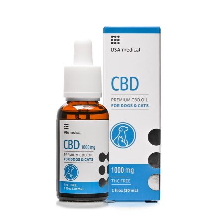 USA medical CBD olaj 1000mg / 30ml kutyáknak és macskáknak  szav.idő: 2024.03.27