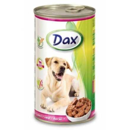 Dax - borjús kutyakonzerv (1240g) 12#