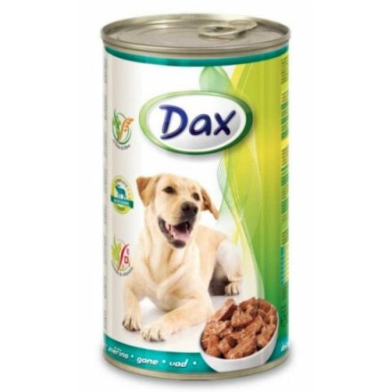 Dax - vadas kutyakonzerv (1240g)  12#