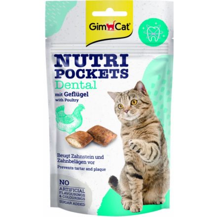 GimCat Snack Nutripockets Dental (60g)