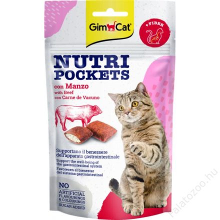 GimCat Snack Nutripockets Marha & Maláta (60g)