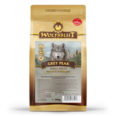 Wolfsblut Grey Peak Small Breed Adult kutyatáp - Kecske édesburgonyával (7,5kg)