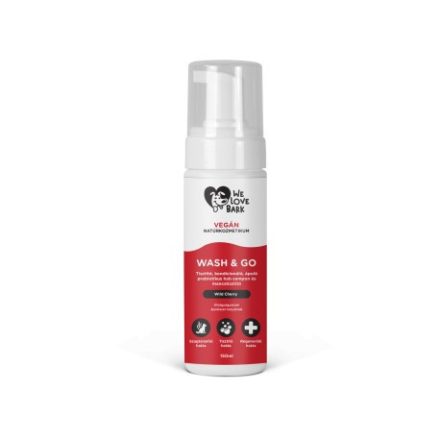 We Love Bark Wash&Go szőrtisztító és kondícionáló hab (150ml)