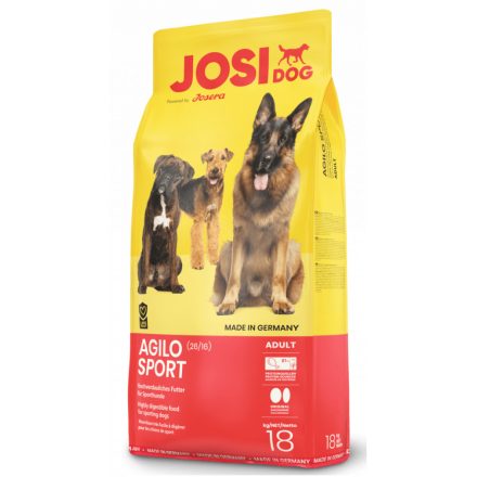 JosiDog Agilo Sport kutyatáp -15kg